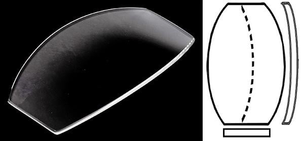 34.70mm x 21.10mm (H4.90mm x T1.00mm) Cartier Tonneau