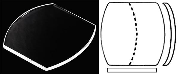 18.90mm x 18.90mm (H1.55mm x T0.90mm) Cartier Tortue