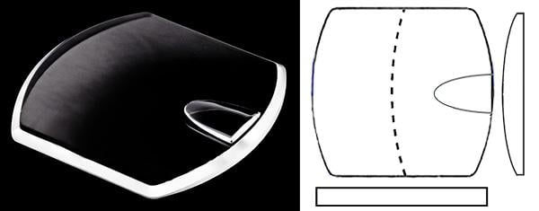 31.00mm x 30.00mm (T2.10mm, Date @3h) Cartier Roadster