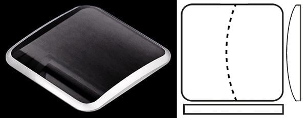 27.60mm x 27.60mm (H2.40mm x T1.30mm) Cartier Santos
