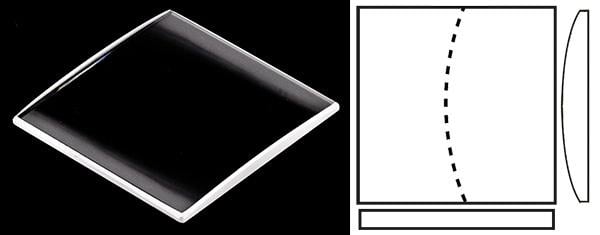 22.00mm x 22.00mm (H1.60mm x T1.00mm) Cartier Tank