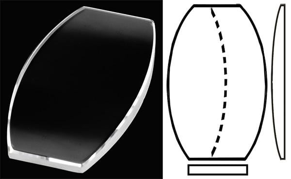 19.40mm x 10.30mm (H1.50mm) Cartier Lanieres Tonneau