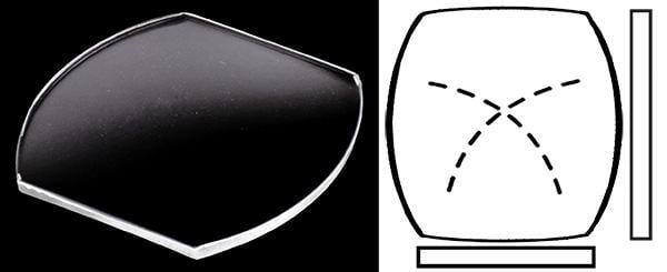 15.95mm x 15.95mm (H1.65mm x T0.80mm) Cartier
