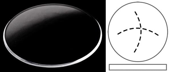 Ø25.00mm (H1.45mm x T0.80mm) Cartier Cougar