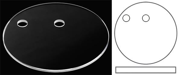 Ø33.00mm (2 Special Cut Out Holes) Cartier