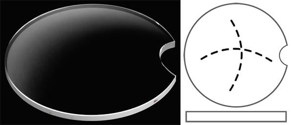 Ø23.50mm (H2.60mm x T1.10mm) Cartier Ballon Bleu