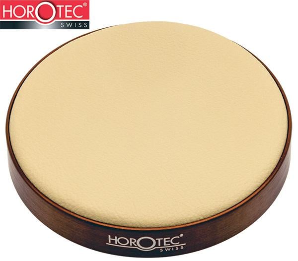 Beige Leather with Brown Ring