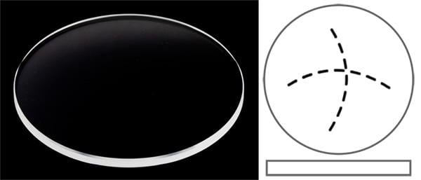 Ø35.00mm (H3.00mm  T1.50mm) Chopard L.U.C Tech Twist