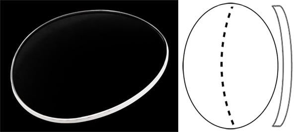 31.00mm x 25.00mm (H2.50mm x T1.00mm) Chopard L'Heure Du Diamant