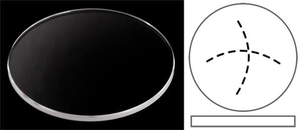 Ø25.40mm (H1.60mm x T1.00mm) Chopard Happy Sport