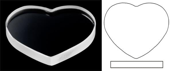 16.80mm x 14.80mm (T2.20mm) Chopard