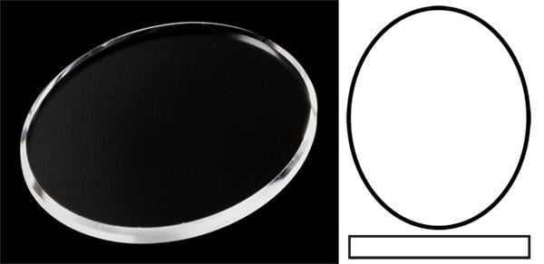 15.40mm x 13.00mm (T1.00mm) Chopard