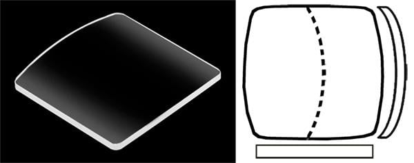 32.50mm x 32.00mm (H3.20mm x T1.60mm) Corum