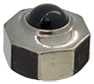 9 x Ø4.00mm x 1.60mm SS, Black Stone (8 Sided)
