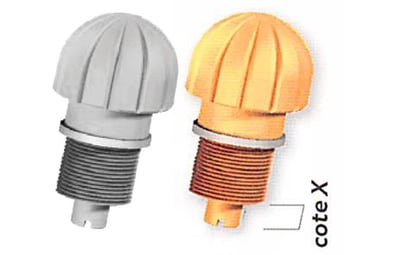 Domed Baroque (Screw In), Swiss