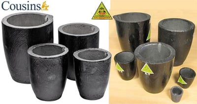 Morganite Clay Graphite Salamander Pots