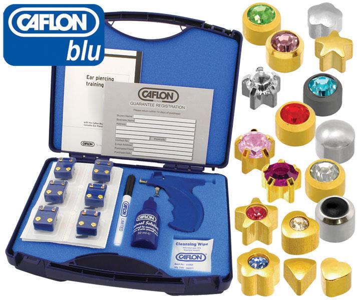 Ear Piercing Caflon Blu Equipment & Studs