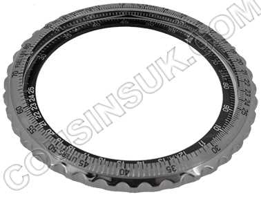 Bezel, Stainless Steel, Citizen 389.00539