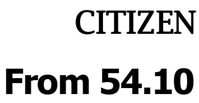 From Citizen Part No. 54.10