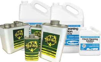 Clock Cleaning Fluids