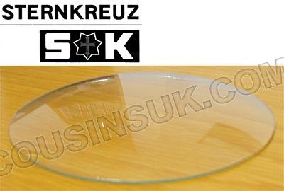 Mineral Glass (Rough Edge) Convex Clock Glasses