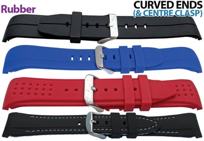 Curved Ends (+ Centre Clasp)