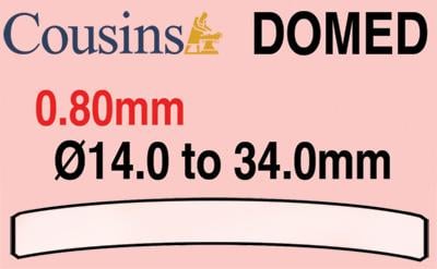 0.80mm Domed (Cousins)