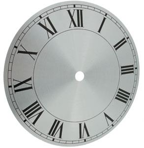 Roman Ø76mm (3") Flat, Silver, Ø70mm (2¾")