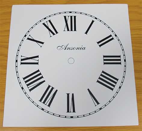 Ø228mm (9") Dial (255mm), Roman