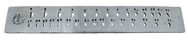 D Shape (30 holes) Ø3.50 to 6.70mm