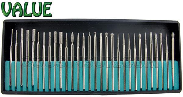 Diamond Burr Set, Pack*30