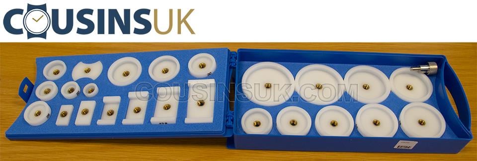 Complete Set (Flat, Domed & Square Dies)