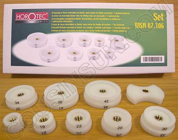 Horotec Case Back (07.108) Screw On