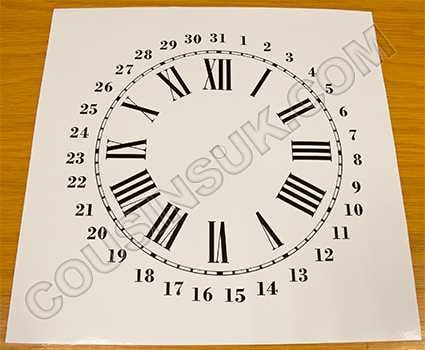Ø228mm (9") Dial (255mm) with Calendar
