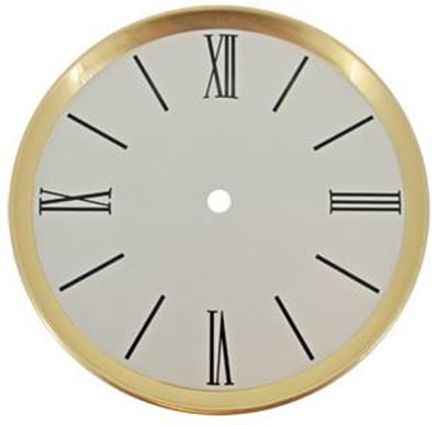 Roman Ø177mm (7") Raised, Off White, Ø152mm (6¼ ")
