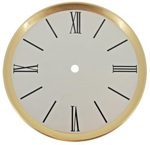 Roman Ø177mm (7") Raised, Off White, Ø152mm (6¼ ")