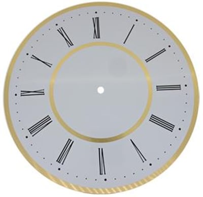 Roman Ø305mm (12"), White, Ø265mm (10½")