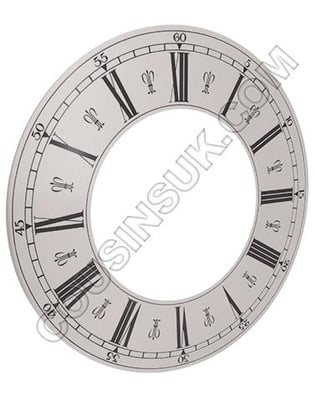 Roman Ø254mm (10") Flat, Silver, Ø228mm (9")