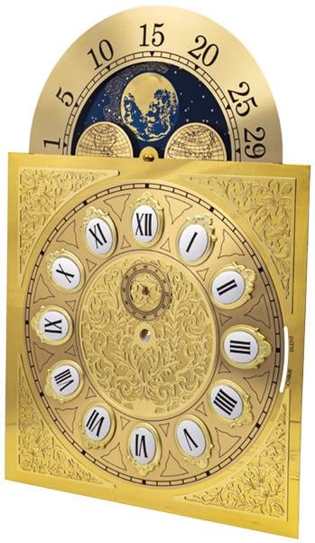 Roman, Cartouche Numerals & Gold Chapter Ring