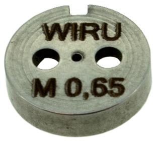 Ø0.65mm (OD 8mm) HSS, German