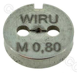 Ø0.80mm (OD 8mm) HSS, German