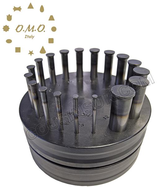 18 Diameters, Ø2 to Ø12mm, Italian