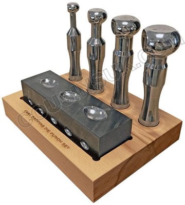 Dapping Sets, Steel Oval