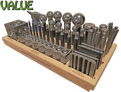 Dapping & Swage Set, 43 Piece