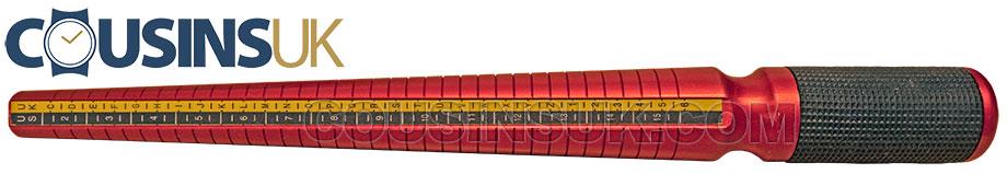 Multi Gauged (British, US & Euro), Value Red