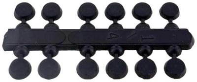 Dots (Plastic) Black