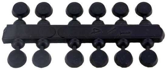 Dots (Plastic) Black