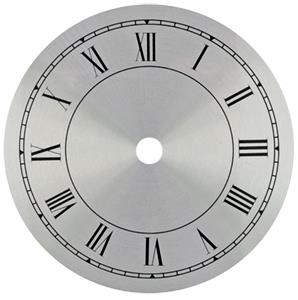 Roman Ø114mm (4½") Flat, Silver, Ø102mm (4")