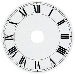 Roman Ø54mm (2") Flat, White, Ø51mm (2")