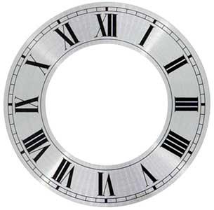 Roman Ø54mm (2") Flat, Silver, Ø51mm (2")